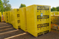 Газосиликатные П-образные блоки Исткульт 500х250х400, D500