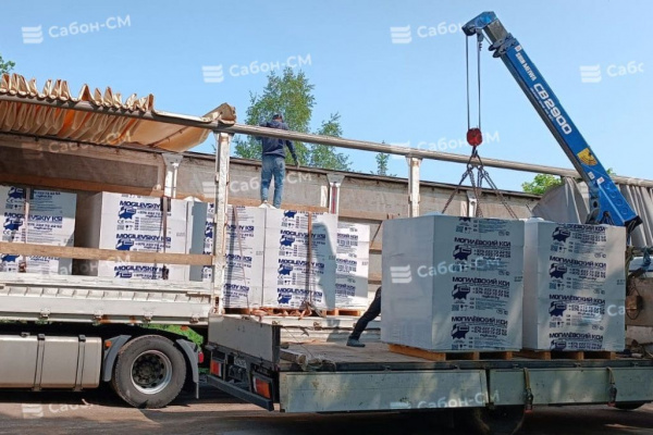 Газобетонные блоки Могилевский КСИ D600 600х150х250 перегородочные